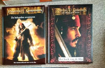 2 boeken van the pirates of the caribean beschikbaar voor biedingen