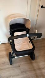 Crème Bugaboo Cameleon 3 Kinderwagen Zo Goed Als nieuw, Kinderen en Baby's, Kinderwagens en Combinaties, Ophalen, Bugaboo, Verstelbare duwstang