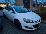 Opel Astra 1.7 Cdti 81KW St.wgn. 2013 Wit NIEUWE APK 29-1-27, Auto's, Euro 5, Stof, Zwart, 4 cilinders