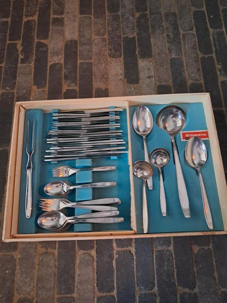 Gero Zilmeta Bestekset 12 persoons (Erfenis), Antiek en Kunst, Antiek | Bestek, Ophalen of Verzenden