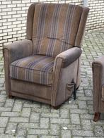 Luxe, elektrische relax fauteuil. Event. met bank en stoel, 75 tot 100 cm, Gebruikt, Stof, Ophalen of Verzenden