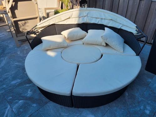 Zonnebed /zonneeiland loungeset/ tuinset incl. kussens 180cm, Tuin en Terras, Tuinsets en Loungesets, Gebruikt, Ophalen