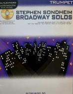 Trumpet Broadway Solo's + Cd., Muziek en Instrumenten, Bladmuziek, Ophalen of Verzenden, Zo goed als nieuw, Thema, Trompet