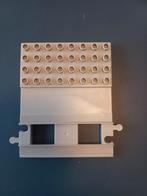 Grijze duplo Treinplaat voor de trein, Ophalen of Verzenden, Gebruikt, Losse stenen, Lego