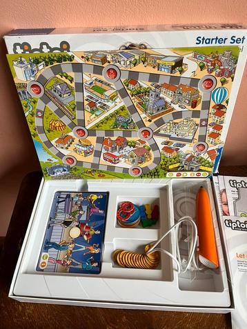 Tiptoi Starter set met de Engelse detective.  beschikbaar voor biedingen