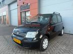 Fiat Panda 1.2 44KW 60PK 2007 Zwart Airco/Apk/Hoge instap!, Auto's, Voorwielaandrijving, Stof, Zwart, Origineel Nederlands