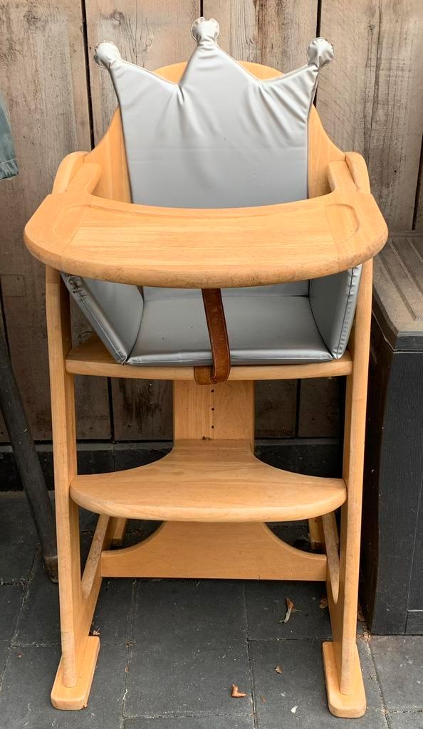Tiamo Kinderstoel, Kinderen en Baby's, Kinderstoelen, Gebruikt, Meegroeistoel, Afneembaar eetblad, Stoelverkleiner, Ophalen