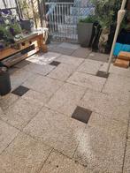 Grind tegels 60x40, Tuin en Terras, Tegels en Klinkers, Ophalen, Gebruikt, 10 m² of meer, Beton