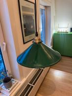 Vintage groene lampenkap, Rond, Ophalen of Verzenden, Zo goed als nieuw, Minder dan 25 cm