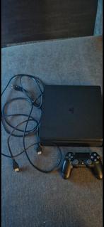 PS4 Slim 1TB + 1 controller, Verzenden, Zo goed als nieuw, 1 TB, Met 1 controller