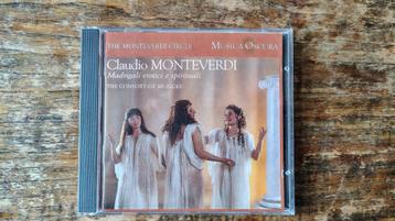 CD Monteverdi: Madrigali erotici e spirituali  beschikbaar voor biedingen