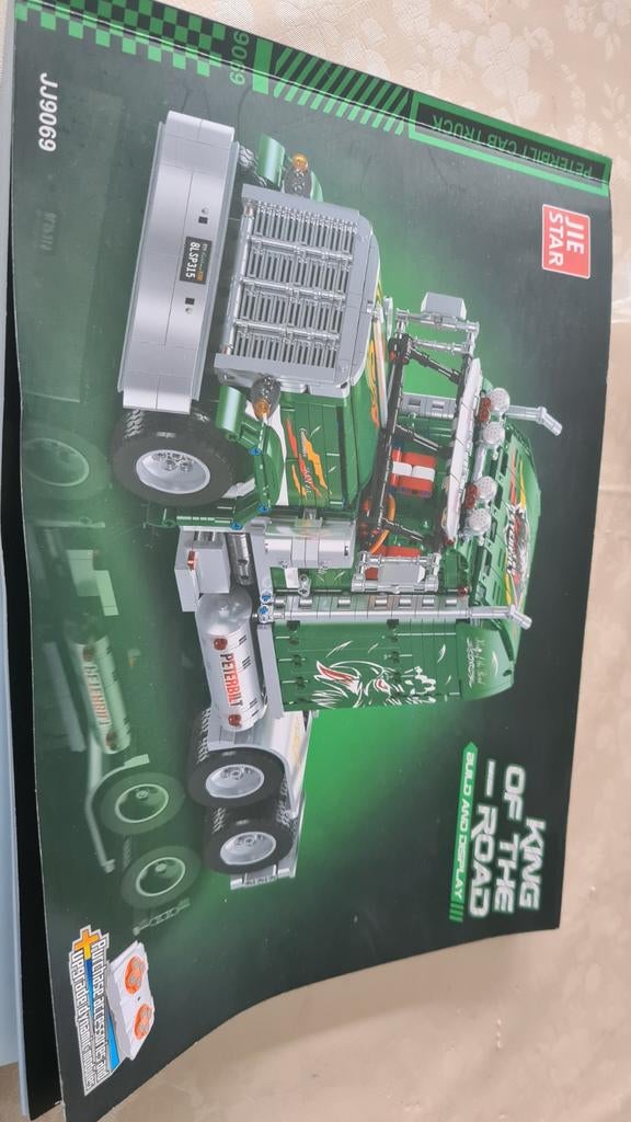 Vrachtwagen lego jie strar, Ophalen of Verzenden, Zo goed als nieuw