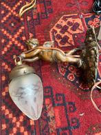 Antiek wandlampje engel, Ophalen of Verzenden