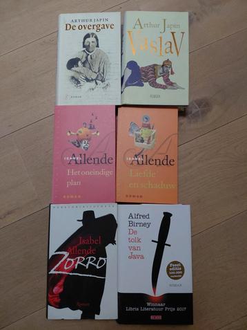 Boekenpakket: Japin, Allende, Birney beschikbaar voor biedingen