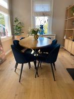 Prachtige eetkamer stoelen 8 stuks!, Huis en Inrichting, Stoelen, Ophalen, Gebruikt, Blauw, Hotel chique
