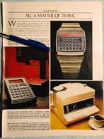 Knipsel 1978 Hewlett Packard HP-01 horloge multifunction, 1960 tot 1980, Knipsel(s), Buitenland, Verzenden