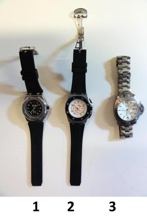 diverse merk polshorloge, Sieraden, Tassen en Uiterlijk, Horloges | Heren, Gebruikt, Polshorloge, Overige merken, Overige materialen