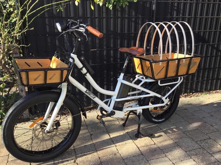 Smoor Super Cargo Elektrische Bakfiets, Fietsen en Brommers, Elektrische fietsen, Zo goed als nieuw, Overige merken, Ophalen