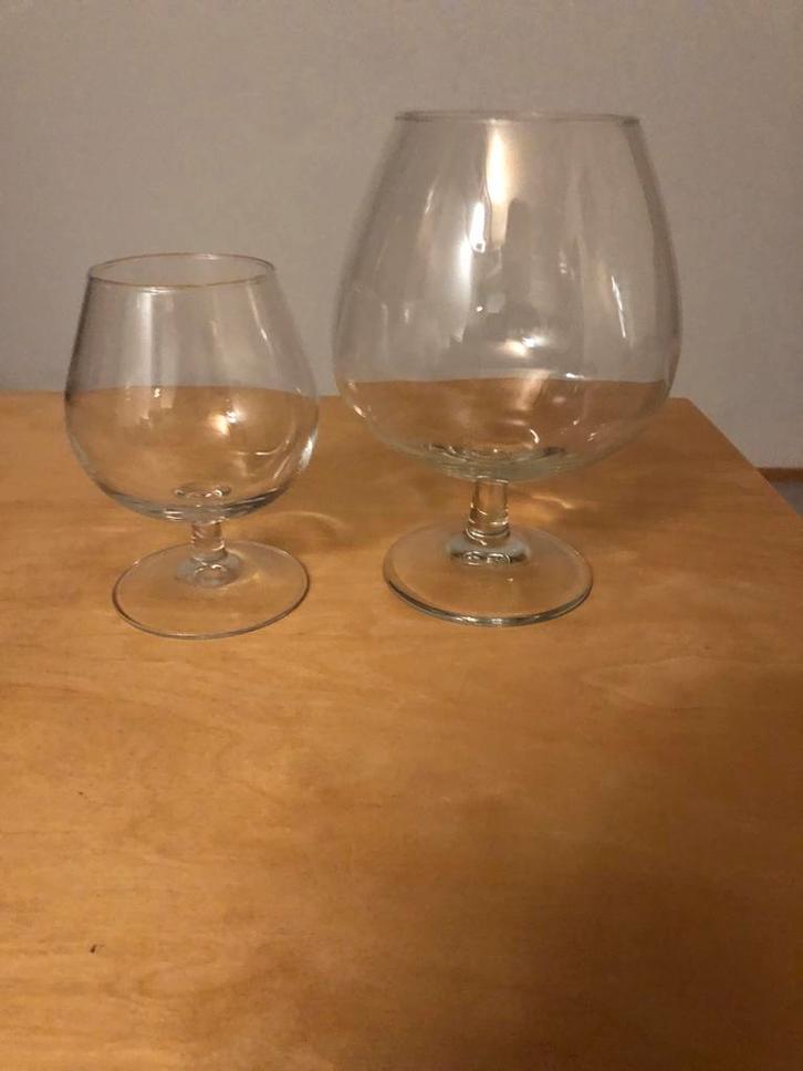 Groot cognac glas, als nieuw!, Verzamelen, Glas en Borrelglaasjes, Zo goed als nieuw, Overige typen, Ophalen of Verzenden