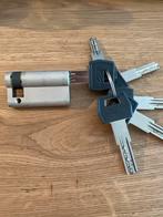 AGB Halve Cilinderslot SKG** RVS 45mm, Verzamelen, Sleutelhangers, Ophalen of Verzenden, Nieuw