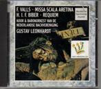 Valls: Missa Scala Aretina; Biber: Requiem / Leonhardt cs, Cd's en Dvd's, Cd's | Klassiek, Ophalen of Verzenden, Vocaal, Barok