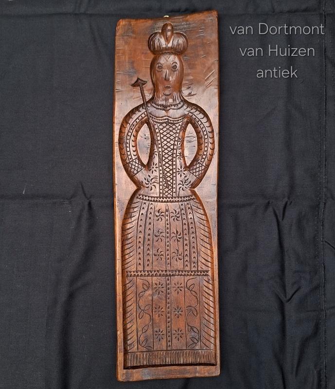 Speculaasplank koekplank 19e eeuw., Antiek en Kunst, Kunst | Beelden en Houtsnijwerken, Ophalen