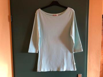 Lang shirt met driekwart mouw. Mintgroen. Mt M beschikbaar voor biedingen
