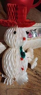 Honeycomb Sneeuwpop, Diversen, Kerst, Ophalen of Verzenden, Gebruikt