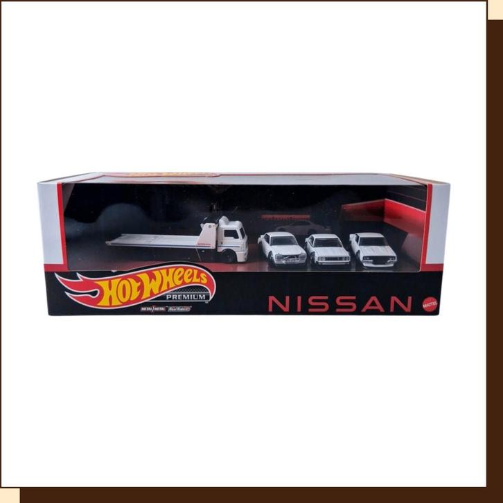 Hot Wheels Premium-Nissan Diorama Set uit 2023, Kinderen en Baby's, Speelgoed | Speelgoedvoertuigen, Nieuw, Ophalen of Verzenden