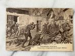 Wo1: ak aanval op dorp door Britse soldaten, Verzenden, Landmacht, Nederland, Foto of Poster