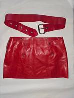 Latex mini rok maat s, Kleding | Dames, Maat 38/40 (M), Overige typen, Verzenden, Zo goed als nieuw