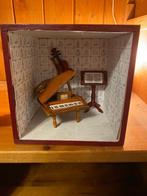 Kijkkast muziekkamer, Verzamelen, Ophalen of Verzenden, Zo goed als nieuw, Poppenhuis