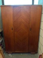 Vintage Kast van C. Den Boer Gouda, Huis en Inrichting, Kasten | Kledingkasten, Ophalen, Gebruikt, 150 tot 200 cm, Overige houtsoorten