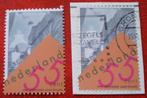 NL - 100 Jaar Philips 1991 - 1x Postfris / 1x Gestempeld, Verzenden, Na 1940, Postfris