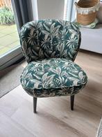 Woood Sara fauteuil botanical, Huis en Inrichting, Fauteuils, Minder dan 75 cm, Gebruikt, Hout, 50 tot 75 cm