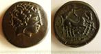 Zware bronzen penning antieke munt, Postzegels en Munten, Penningen en Medailles, Verzenden, Brons