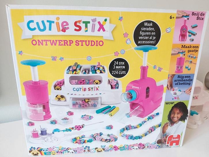 Complete set Cutie Stix Ontwerpstudio sieraden maken, Hobby en Vrije tijd, Kralen en Sieraden maken, Zo goed als nieuw, Overige typen