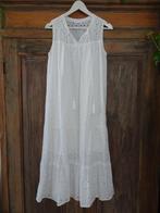 Boho Bohemian witte broderie jurk maat 38 M, Maat 38/40 (M), Wit, Ophalen of Verzenden, Zo goed als nieuw