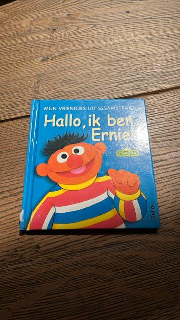 Boek – Hallo, ik ben Ernie Van Sesamstraat beschikbaar voor biedingen