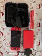 Nintendo Switch OLED Rood Mario Editie, Spelcomputers en Games, Games | Nintendo Switch, Avontuur en Actie, Gebruikt, 1 speler