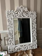 Barrok/brocante spiegel, Gebruikt, Ophalen of Verzenden, Minder dan 100 cm, Rechthoekig