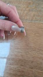 Pandora Pavé Clip Strass Zilver, Pandora, Ophalen of Verzenden, Zo goed als nieuw, 1 bedel