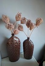 Twee decoratieve vazen, Ophalen, Overige kleuren, Aardewerk of Porselein, Zo goed als nieuw