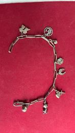 Zilver close for ever bedelarmband met bedels, Ophalen of Verzenden, Gebruikt, Zilver, Zilver