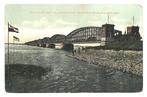 900888	Hollands Diep	Moerdijk 	Spoorbrug 1914	Ansichtkaart	G, Verzamelen, Ansichtkaarten | Nederland, Ophalen of Verzenden, Voor 1920