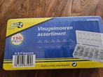 Assortiment vleugelmoeren 150 delig, Overige typen, Nieuw, Ophalen of Verzenden, Info@vanderkaaphandelsonderneming.nl