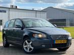 Volvo V50 1.8 Edition I|Airco|Lichtmetaal, Voorwielaandrijving, Zwart, 4 cilinders, Blauw