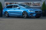 Volvo V90 2.0 T4 R-Design| Panoramadak | H&K | HUD |Trekhaak, Blauw, 93 €/maand, Onderhoudsboekje, 750 kg