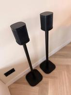 2x Sonos One SL + Vogels vloerstands – topstaat, Audio, Tv en Foto, Luidsprekers, Ophalen of Verzenden, Zo goed als nieuw, Sonos