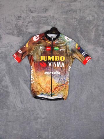 Agu Wielen shirt M Visma Jumbo Camo Fiets Shirt beschikbaar voor biedingen
